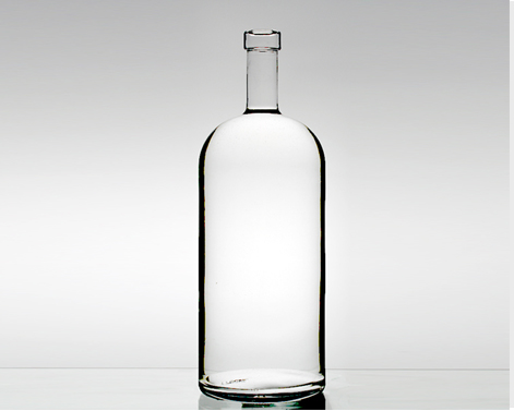 1.75l Puste Extra White Flint Fashion Design Unikalny kształt butelki wódki