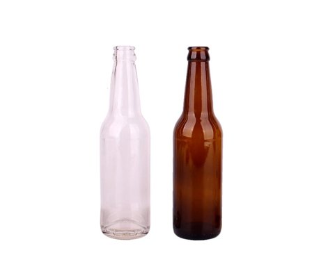 330ml Brązowe okrągłe butelki piwa