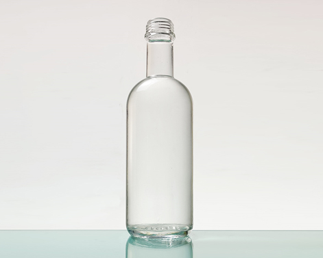 Butelka whisky o okrągłym kształcie 500ml