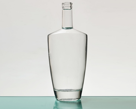 700ml owalna butelka na koniak o wysokim kształcie