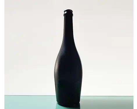 750ml Okrągła Butelka Zielonego Wino Szampana