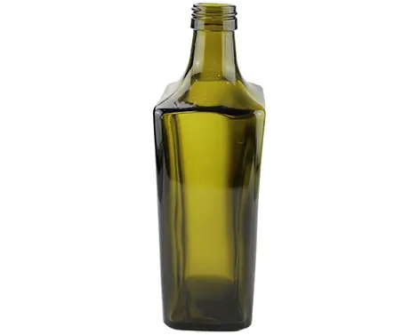 750ml ładnej jakości pustej szklanej butelki oliwy z oliwek