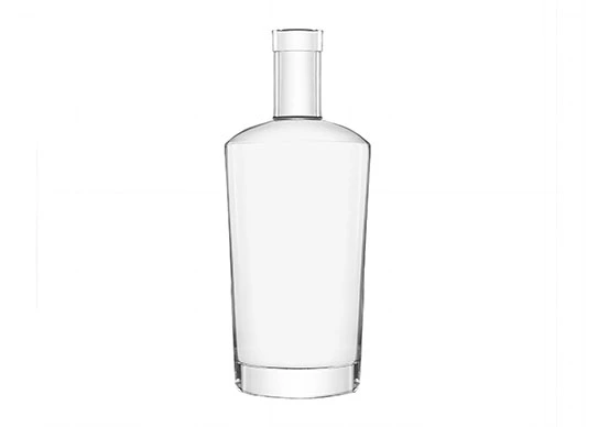 Opakowania szklane Przezroczyste butelki 75cl Butelki alkoholowe Stabilna podstawa