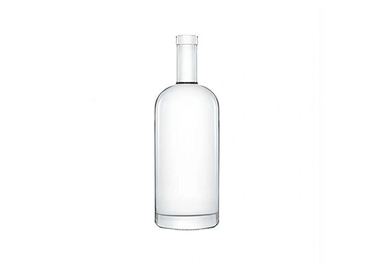 700ml Butelka Rum Wódka do pakowania Gin Ładna okrągła szklana butelka