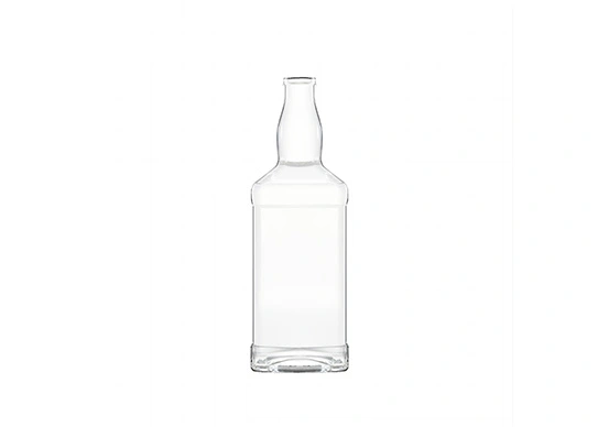 Kwadratowa butelka whisky 700ml Premium szklany korek korkowy