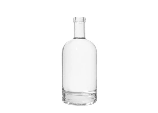 Nordic 700ml Okrągły Super Flint Szklany Pojemnik Opakowanie spirytusowe