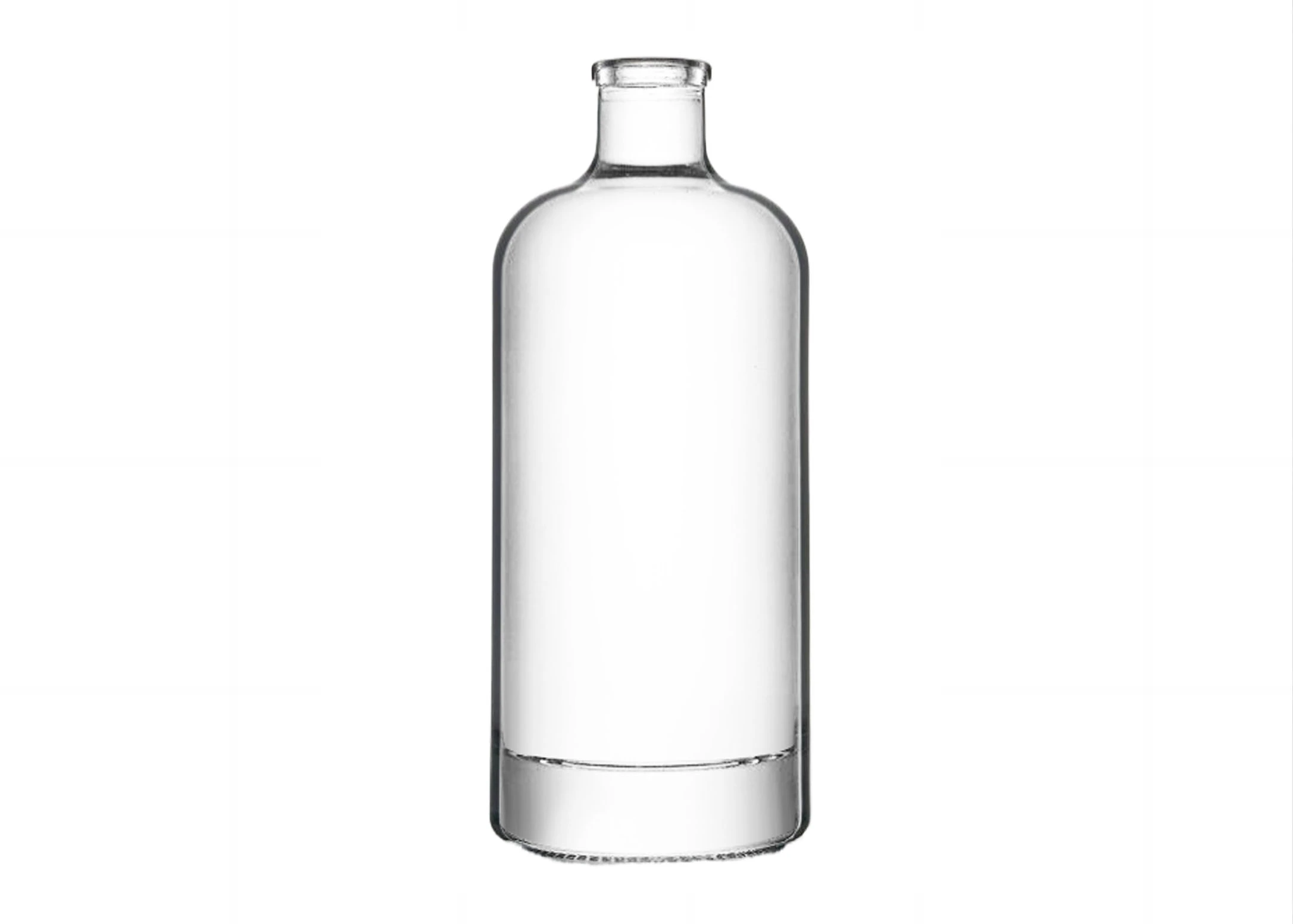 Ciężka podstawa 500ml szklana butelka niska MOQ
