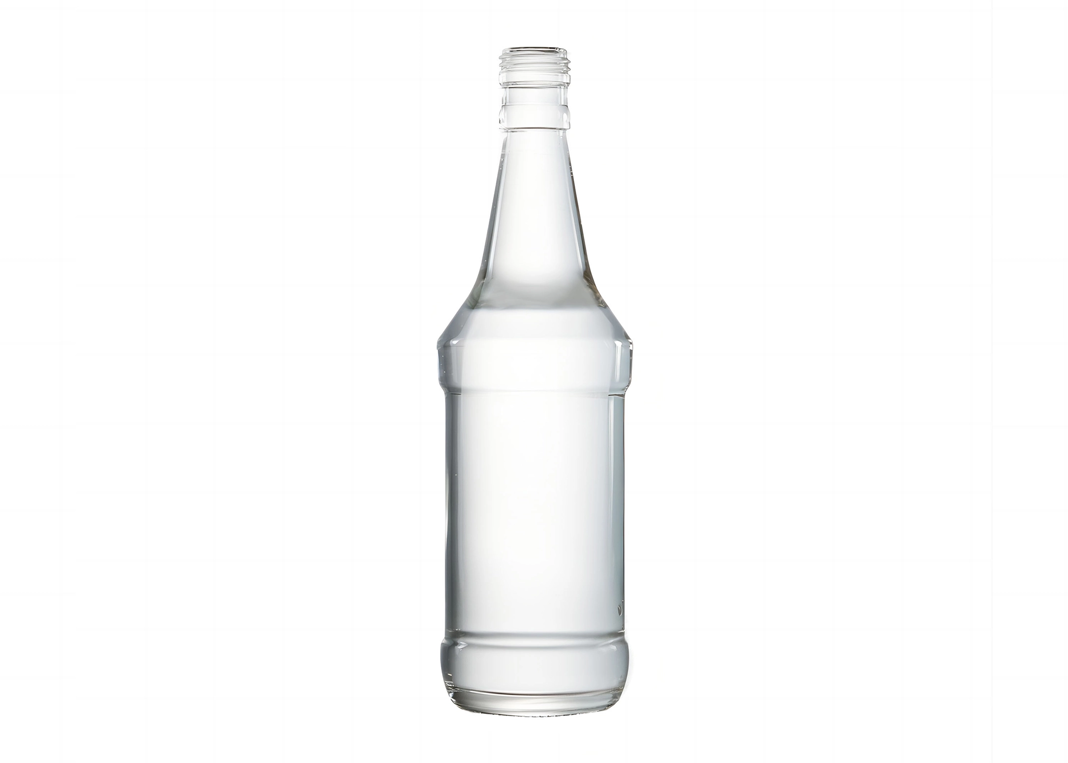 Szklana butelka do pakowania alkoholu o wysokiej krzemieniu 500ml