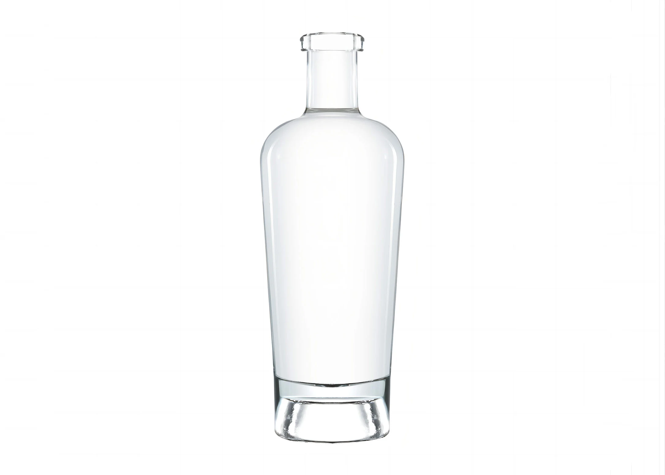 Nowy projekt 500ml szklane opakowanie butelki alkoholu