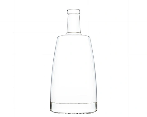 Premium Owalny dół Whisky Decanter Elegancki design Butelka z korkami do napojów spirytusowych o pojemności 1000ml