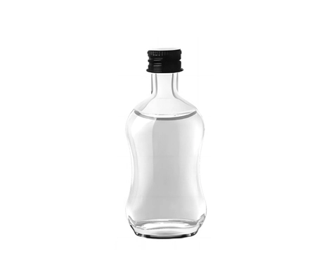 50ml szklana wódka z cienkiej talii Rum Tequila Butelka z nakrętką GPI do pakowania alkoholu