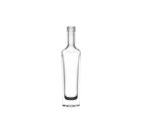 50ml Extra White Flint Square Miniaturowa kieszonkowa butelka whisky